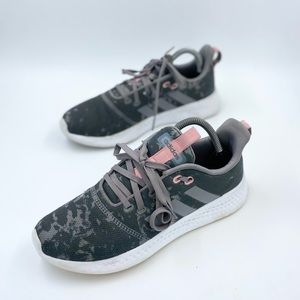 adidas gazelle silver green womens Adidas Women's Taekwondo Mei Ballet Flats Black/Gum main image 0